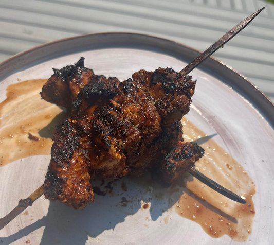 Brochettes de champignons crinière de lion à la coréenne
