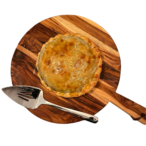 Tourte feuilleté végane aux champignons