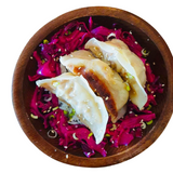 Dumplings fermiers végans aux shiitakes et au chou chinois - 12 unités