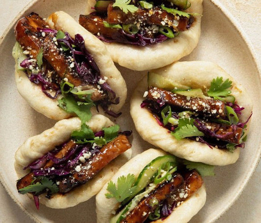 Bao aux pleurotes et aux cinq épices